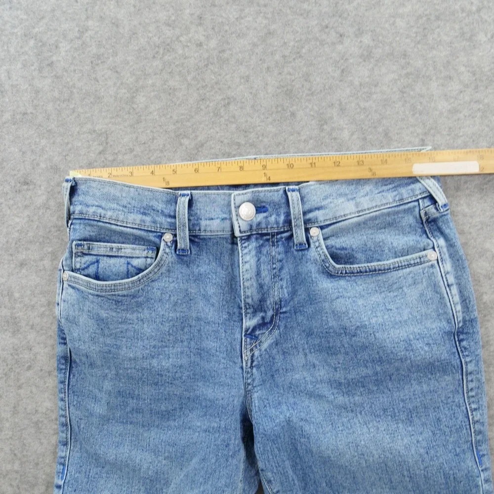 True Religion Jeans Mens 31 Blue Rocco Skinny Mid Rise Stretch Streetwear New